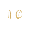 Twist Coil Hoop Earrings