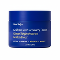 Ursa Major Golden Hour Recovery Cream full size blue jar close-up on white background