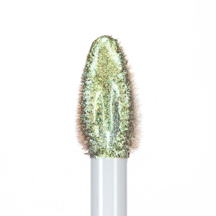 Vega Chroma Gloss (Green/Gold) - Multichrome Lip Gloss - Glisten Cosmetics
