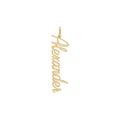 Vertical Script Name Charm