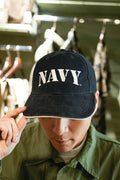 VINTAGE NAVY LOW PROFILE CAP - BLUE