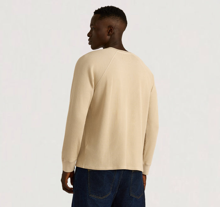 Waffle Raglan Long Sleeve