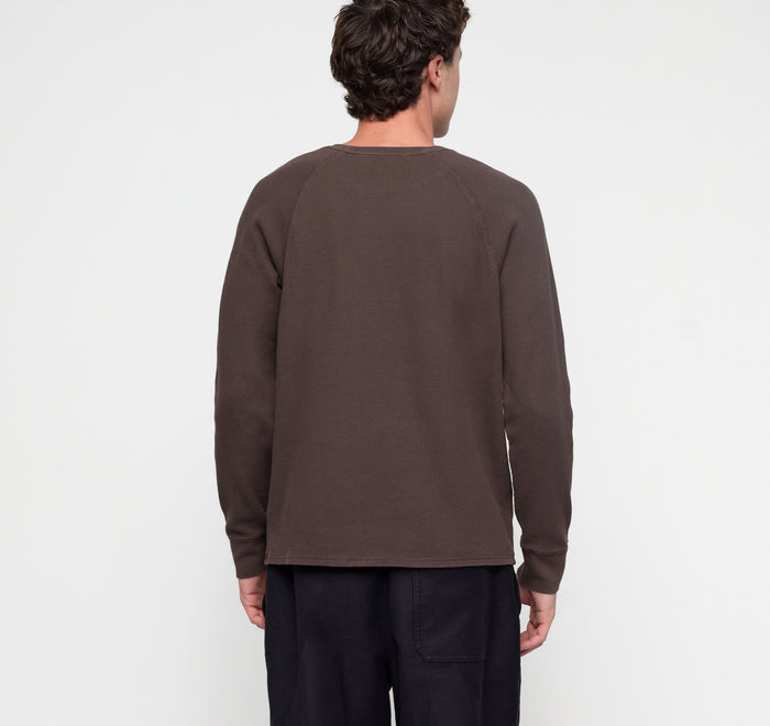 Waffle Raglan Long Sleeve