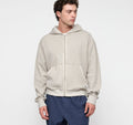 Waffle Zip Hoodie