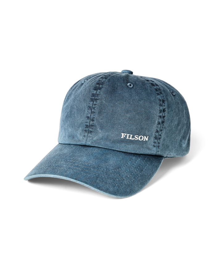 Washed Low-Profile Logger Cap - Washed Blue