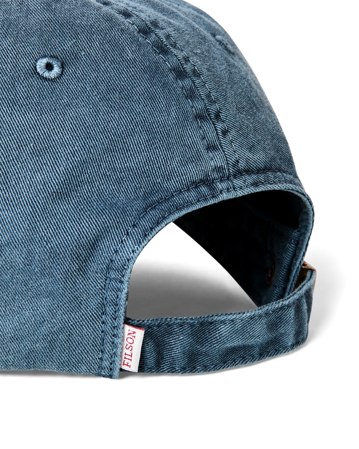 Washed Low-Profile Logger Cap - Washed Blue