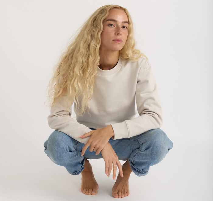 Weekend Crop Crewneck