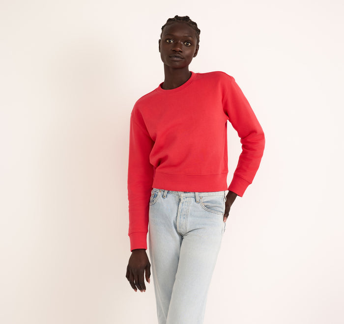 Weekend Crop Crewneck