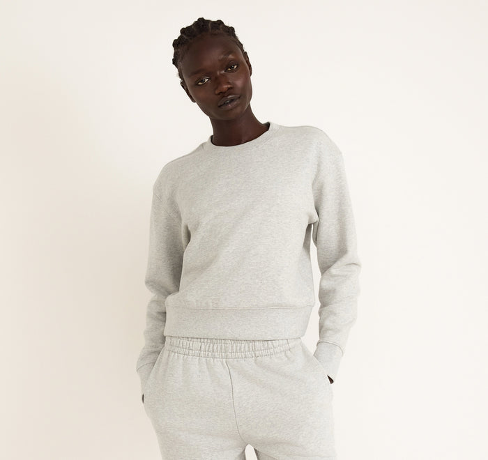Weekend Crop Crewneck