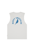 White Singlet with Budgy Arch