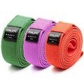 Widerstandsband 3er Set Textil (Bunt) - Athletic Aesthetics