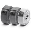 Widerstandsband 3er Set Textil (Grau) - Athletic Aesthetics