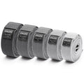 Widerstandsband 5er Set Textil (Grau) - Athletic Aesthetics