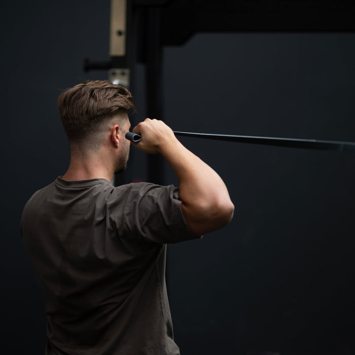 Widerstandsband Textil Dunkel Grau / Stark (25kg - 45kg) - Athletic Aesthetics