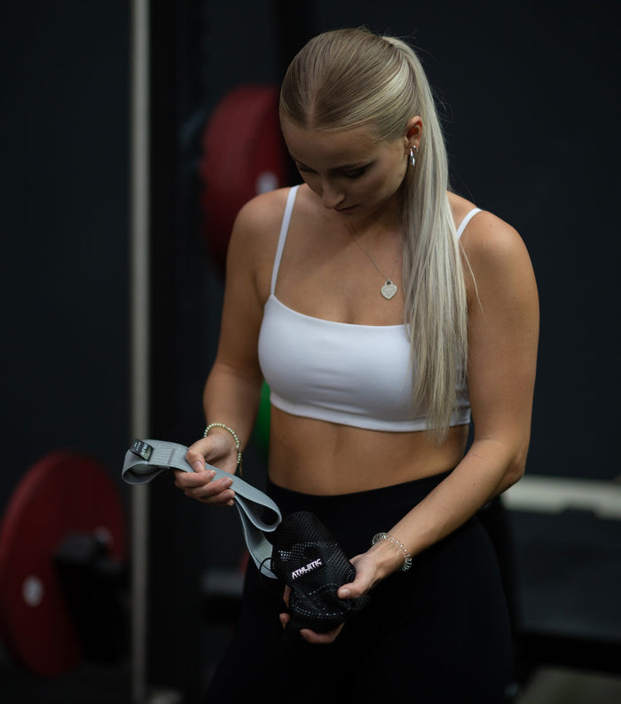Widerstandsband Textil Grau / Mittel (15kg - 30kg) - Athletic Aesthetics