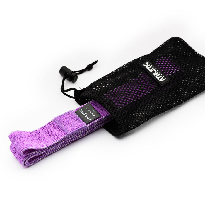 Widerstandsband Textil Lila / Mittel (15kg - 30kg) - Athletic Aesthetics