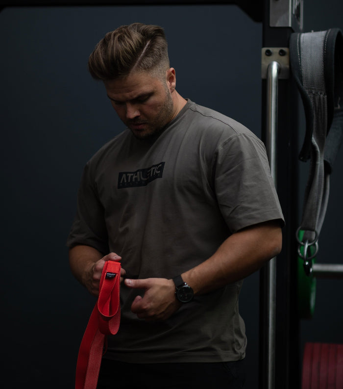 Widerstandsband Textil Rot / Sehr leicht (5kg - 10 kg) - Athletic Aesthetics