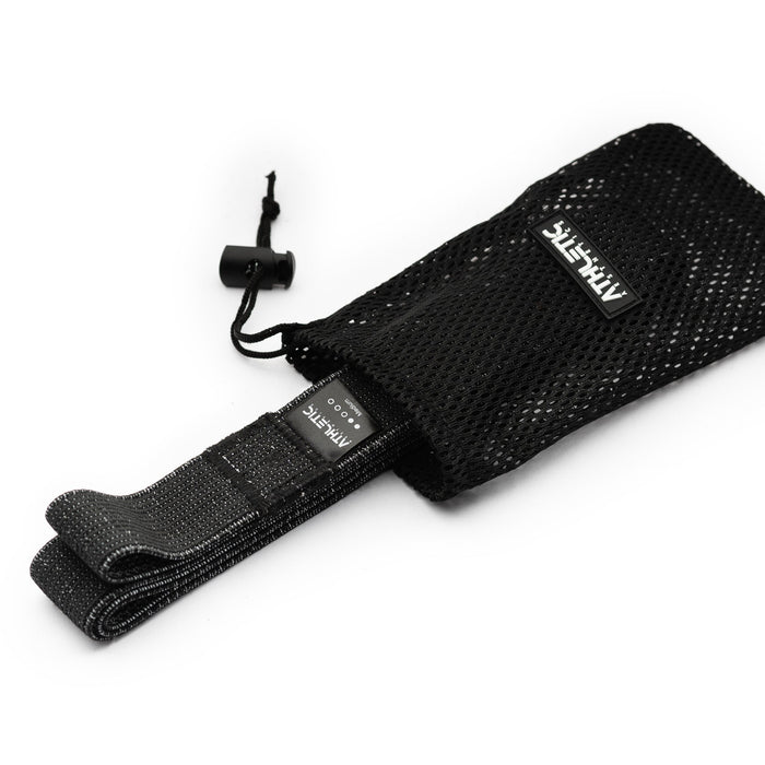 Widerstandsband Textil Schwarz / Leicht (7,5kg - 15 kg) - Athletic Aesthetics