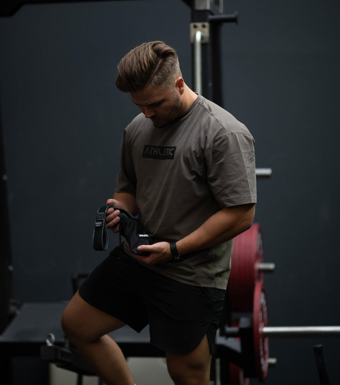 Widerstandsband Textil Schwarz / Sehr stark (35kg - 60kg) - Athletic Aesthetics