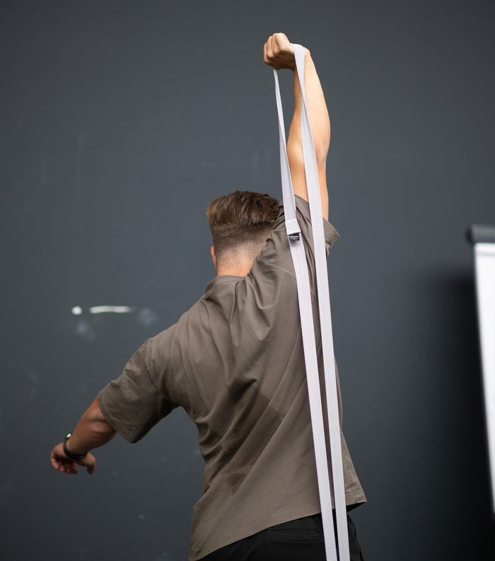 Widerstandsband Textil Sehr hell grau / Sehr leicht (5kg - 10 kg) - Athletic Aesthetics