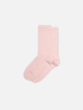 Women Cotton Ribbed Socks - Pink