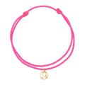 Zodiac Charm Cord Bracelet