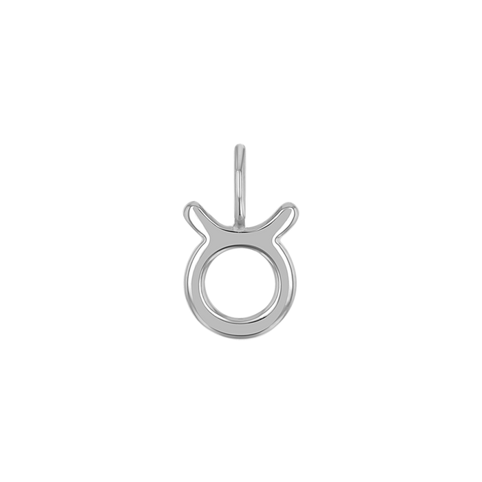 14K White Gold / Taurus