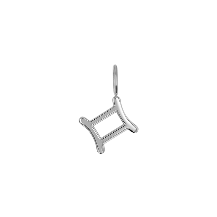 14K White Gold / Gemini