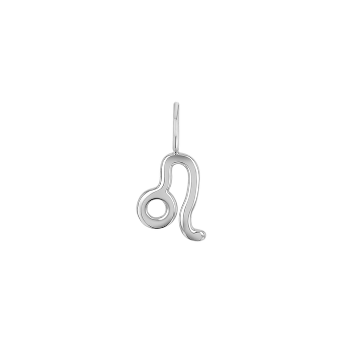 14K White Gold / Leo