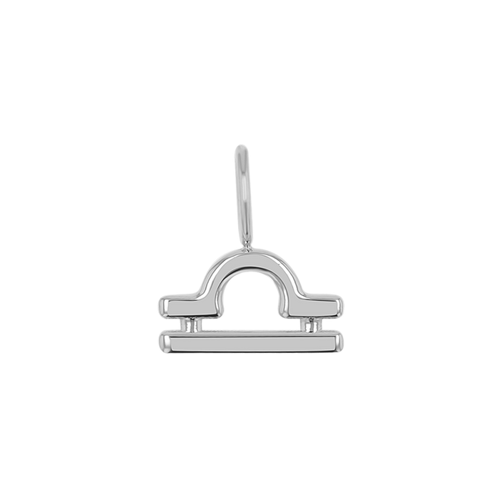 14K White Gold / Libra