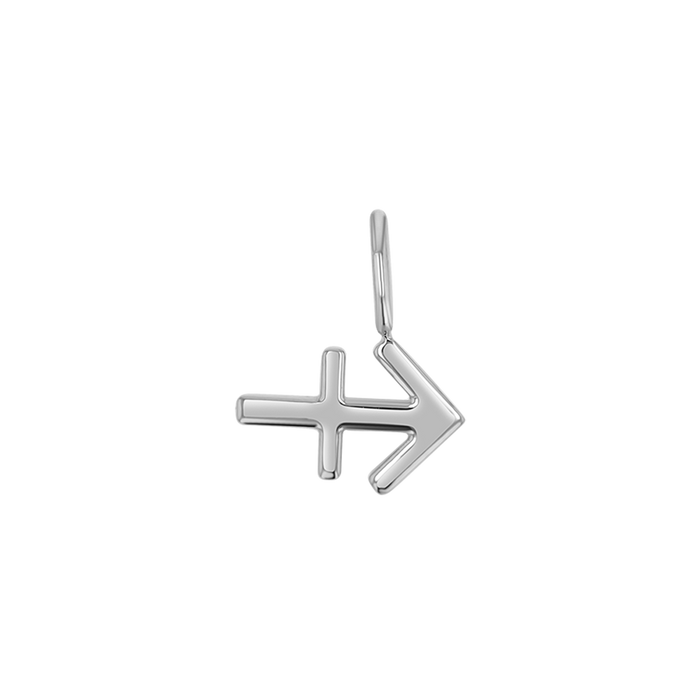 14K White Gold / Sagittarius