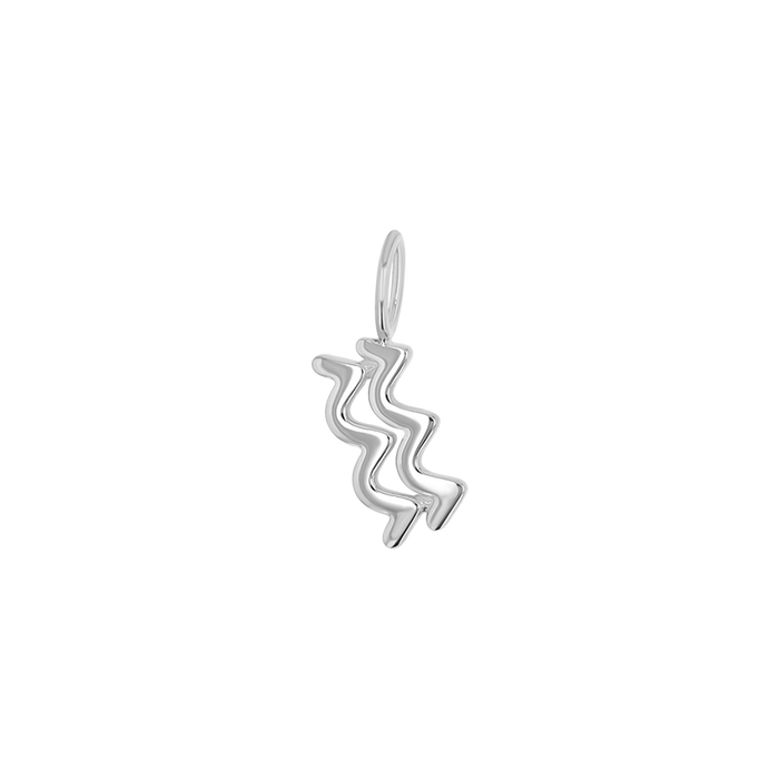 14K White Gold / Aquarius