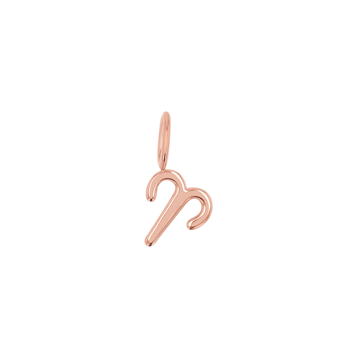 14K Rose Gold / Aries