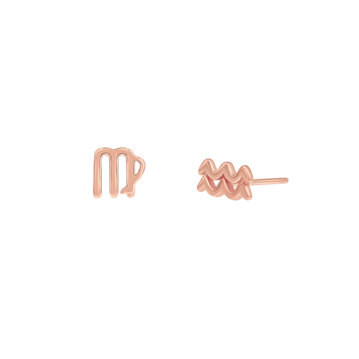 Zodiac Stud Earrings