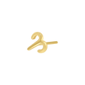 14K Yellow Gold / Aries / Pair