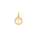 Zodiac Twist Medallion Charm