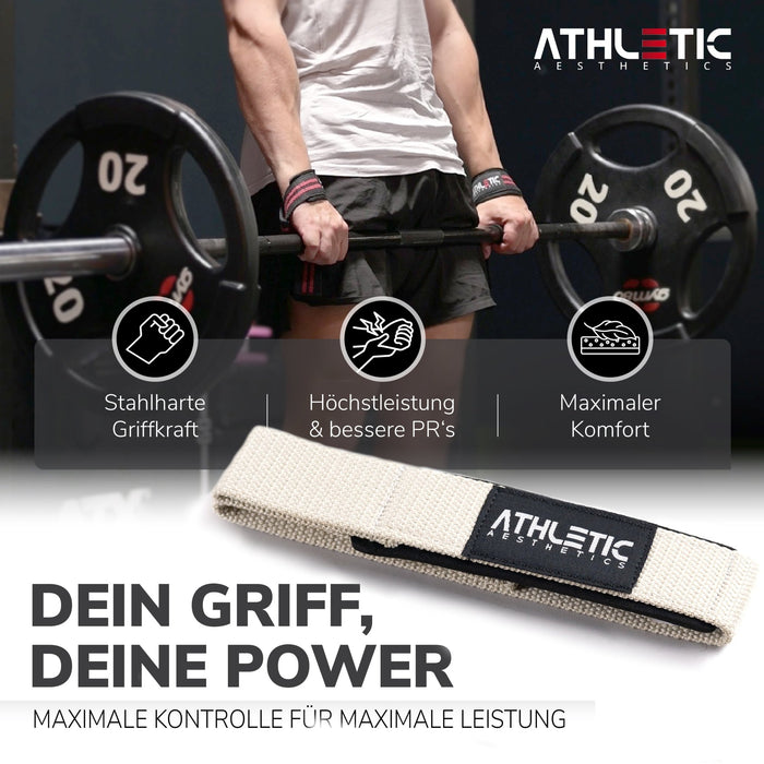 Zughilfen (Beige Silikon) - Athletic Aesthetics