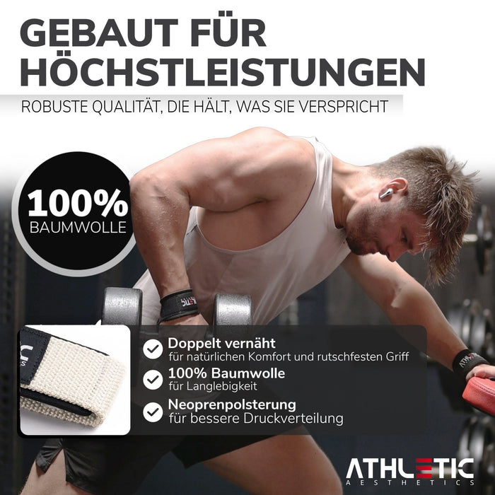 Zughilfen (Beige Silikon) - Athletic Aesthetics