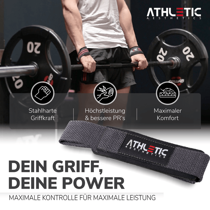 Zughilfen (Dunkelgrau) - Athletic Aesthetics