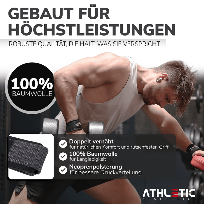 Zughilfen (Dunkelgrau) - Athletic Aesthetics