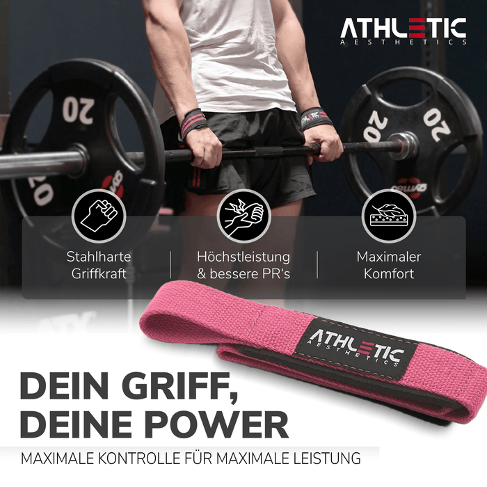 Zughilfen (Pink) - Athletic Aesthetics