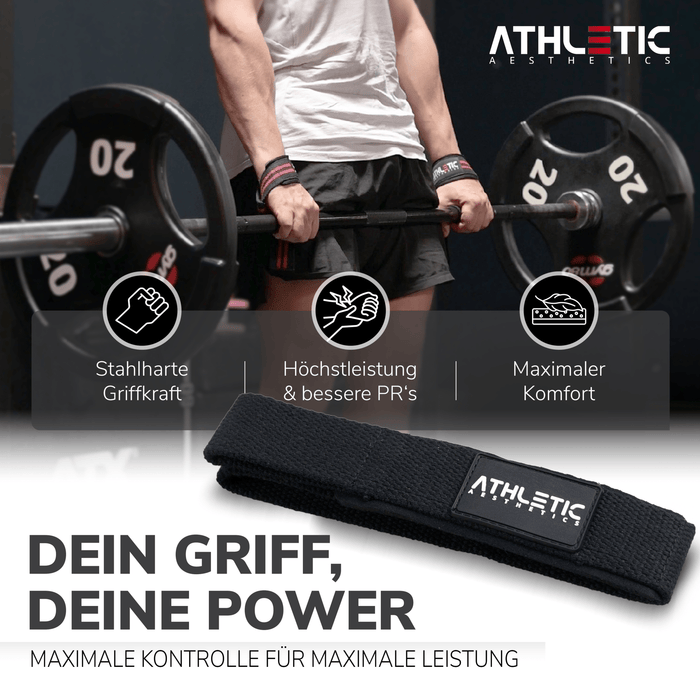 Zughilfen (Schwarz 2.0) - Athletic Aesthetics