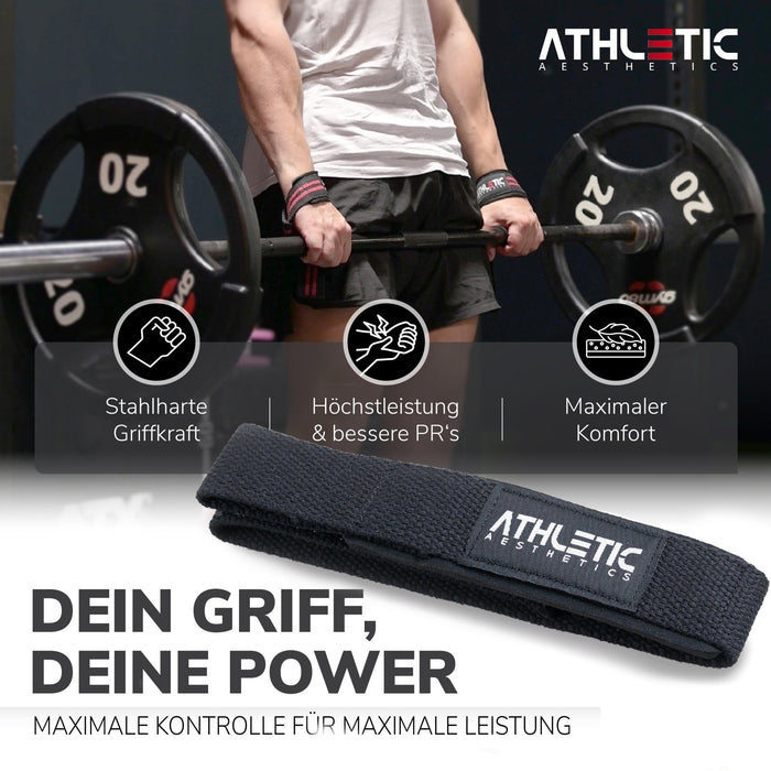 Zughilfen (Schwarz 3.0) - Athletic Aesthetics