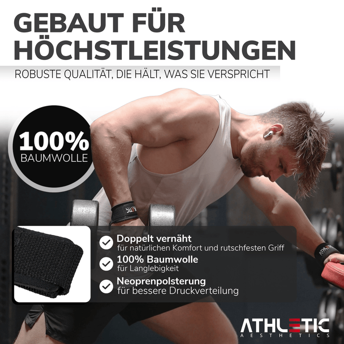 Zughilfen (Schwarz 3.0) - Athletic Aesthetics