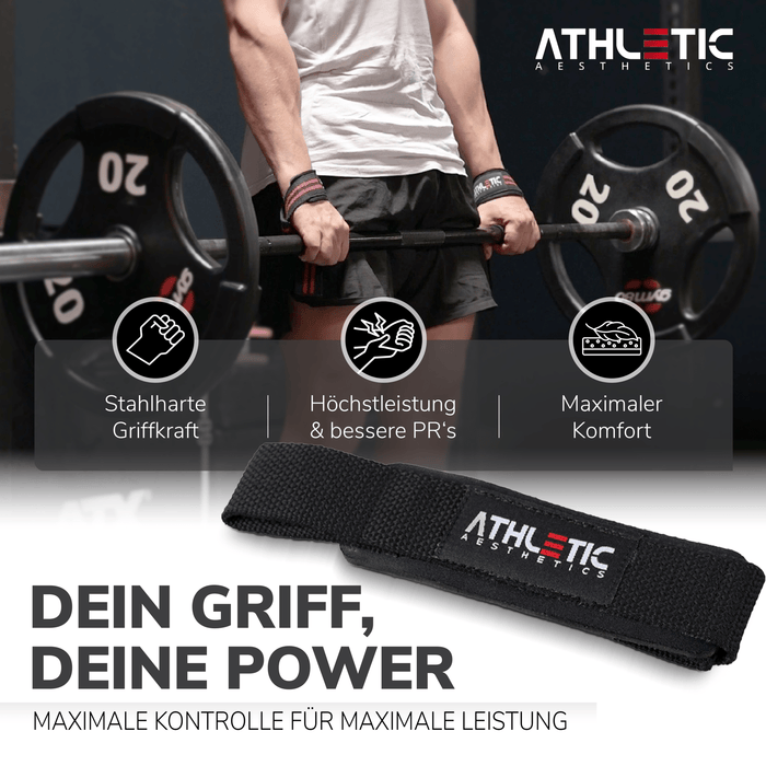 Zughilfen (Schwarz) - Athletic Aesthetics