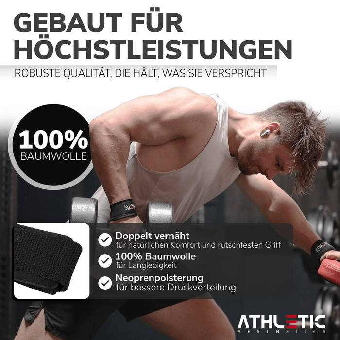 Zughilfen (Schwarz) - Athletic Aesthetics